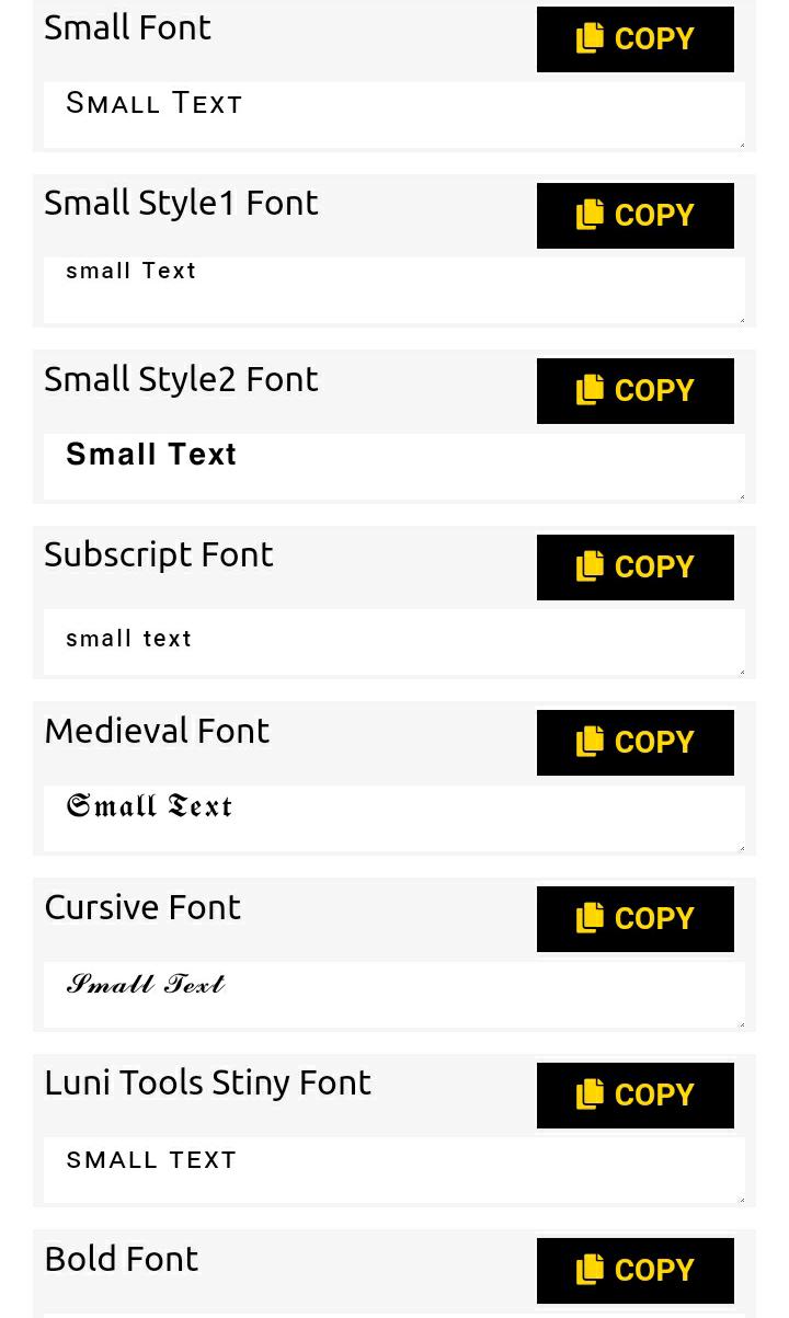 copy paste font converter